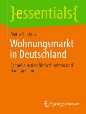 cover image of Wohnungsmarkt in Deutschland